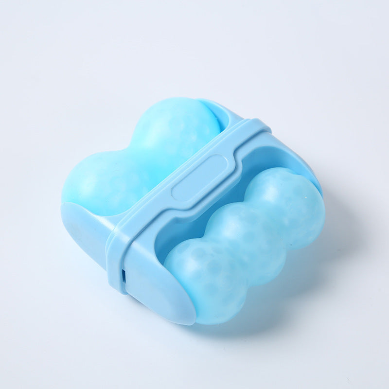 Handheld Double Head Ice Roller Facial Massager