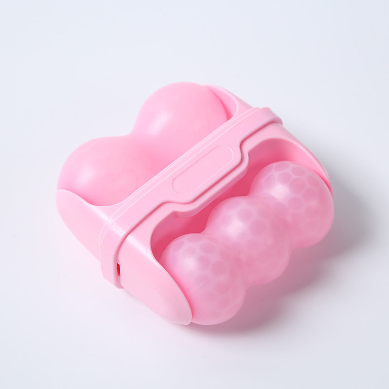 Handheld Double Head Ice Roller Facial Massager