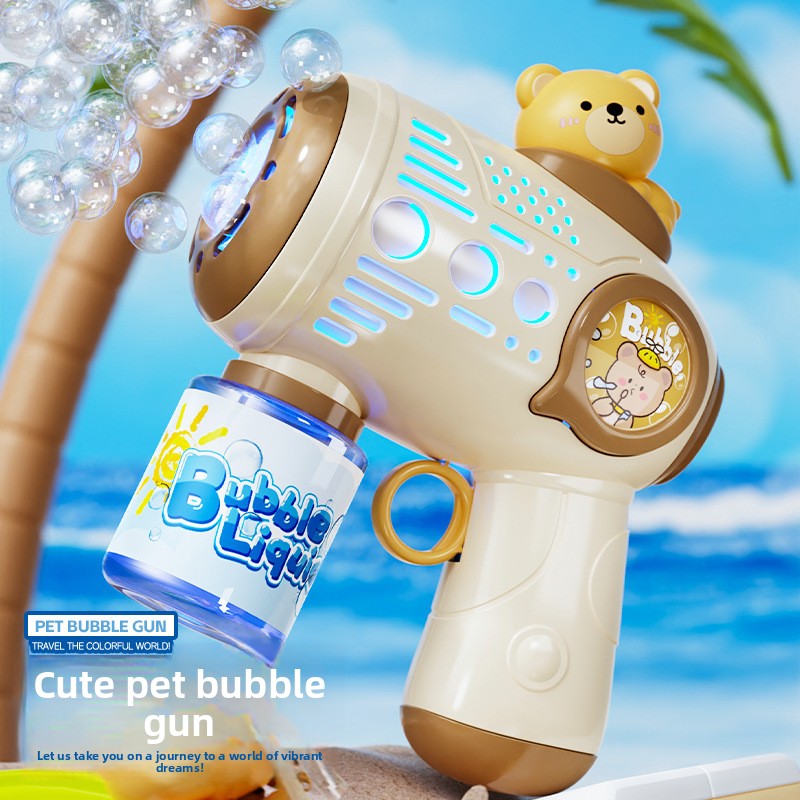 Handheld Electric Bubble Blower Toy