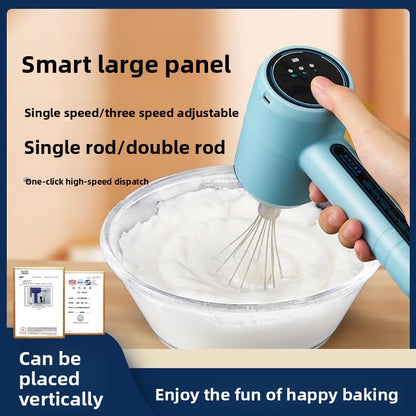 Handheld Electric Egg Beater and Mixer