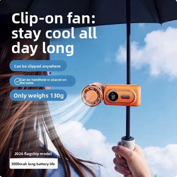 Handheld electric fan