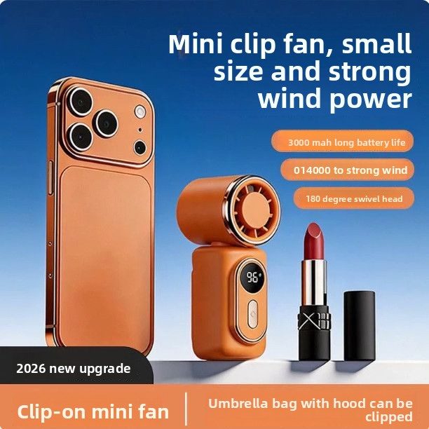 Handheld electric fan