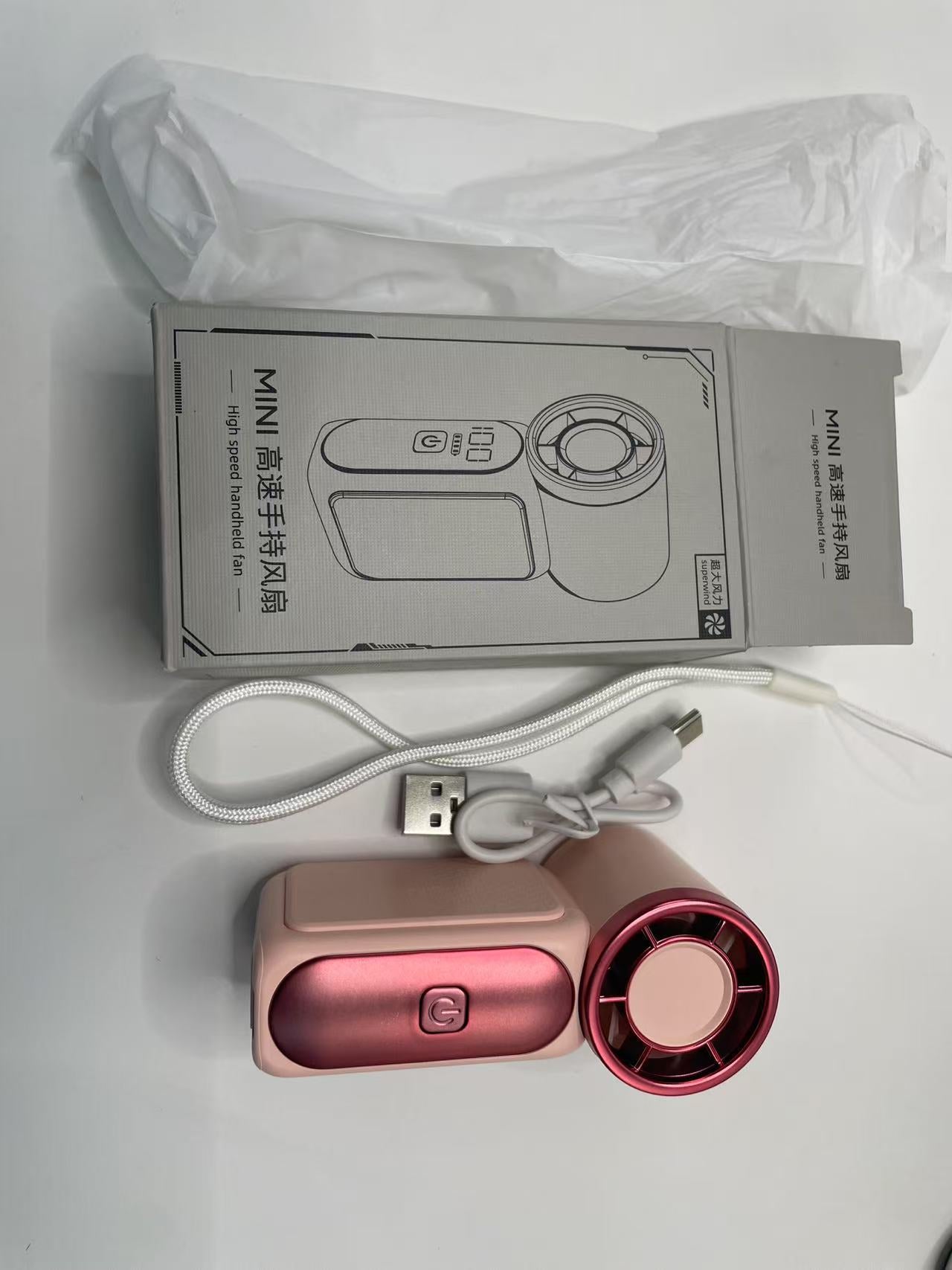 Handheld electric fan