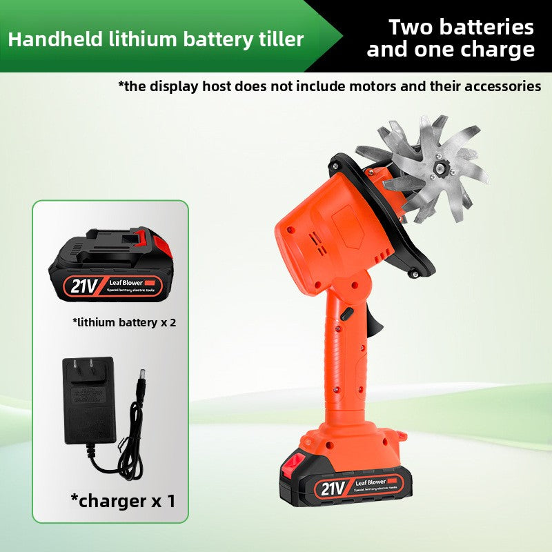 Handheld Electric Garden Tiller and Weeder