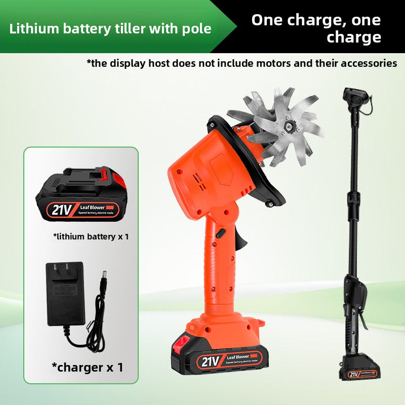 Handheld Electric Garden Tiller and Weeder