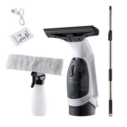 Handheld Electric Window Glass Cleaner with Telescopic Pole