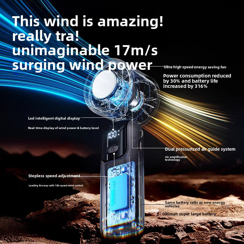 Handheld fan