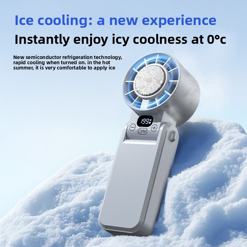 Handheld Foldable Bluetooth Fan