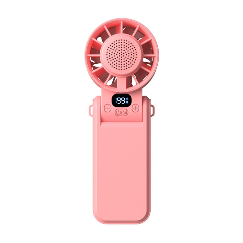 Handheld Foldable Bluetooth Fan