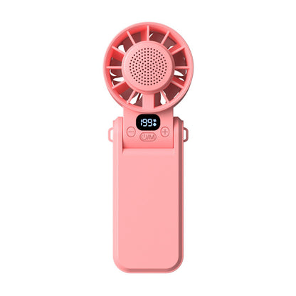 Handheld Foldable Bluetooth Fan