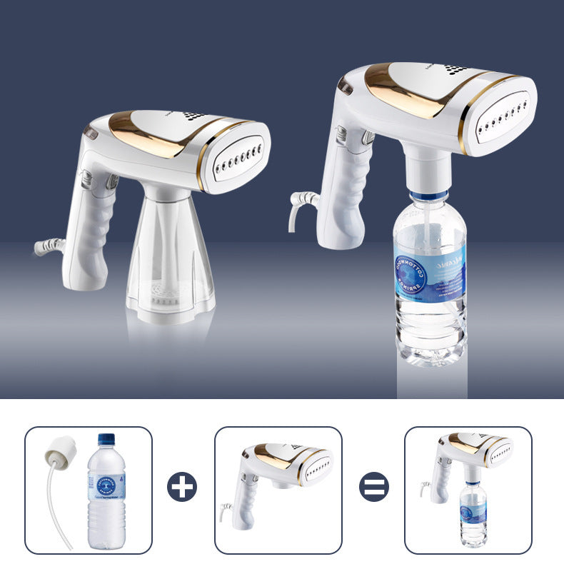 Handheld folding steam iron