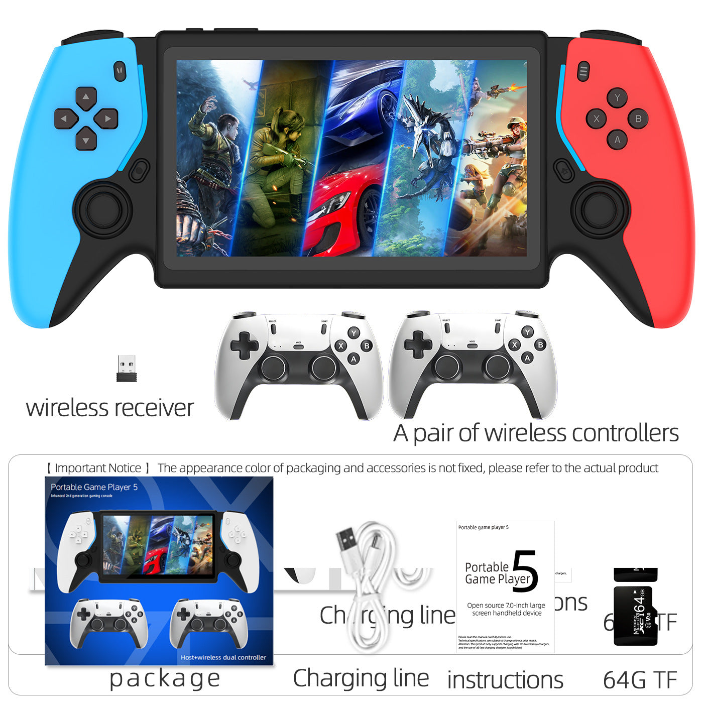 handheld game console