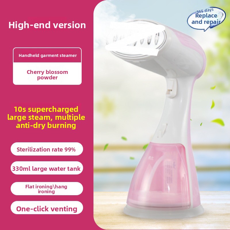 Handheld garment steamer