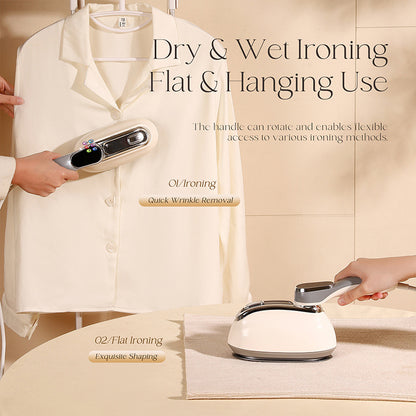 Handheld Garment Steamer with Adjustable Temperature