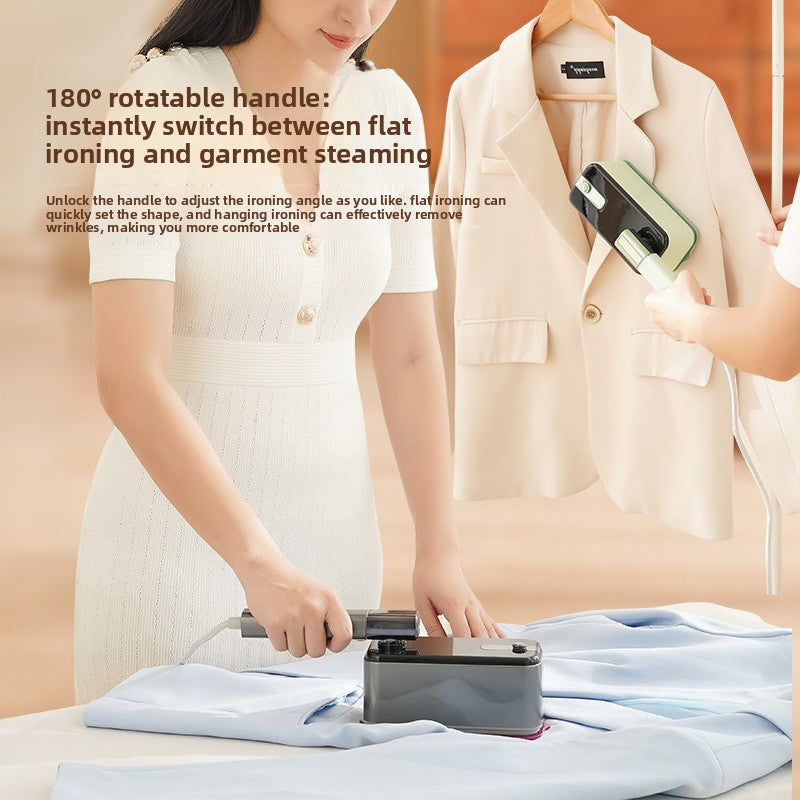 Handheld Garment Steamer with Rotating Steam Head