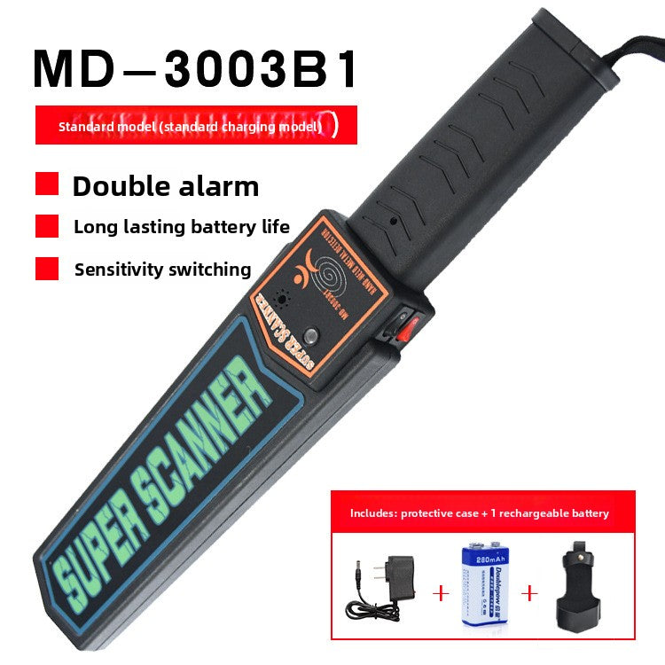 Handheld High Precision Metal Detector with Sound/Light Alarm