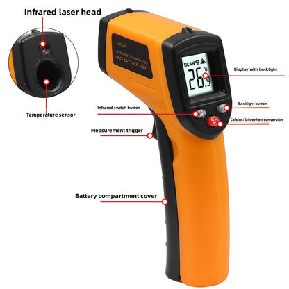Handheld Infrared Thermometer -50℃ to 400℃