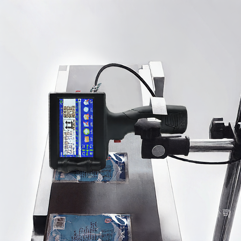 Handheld inkjet printer
