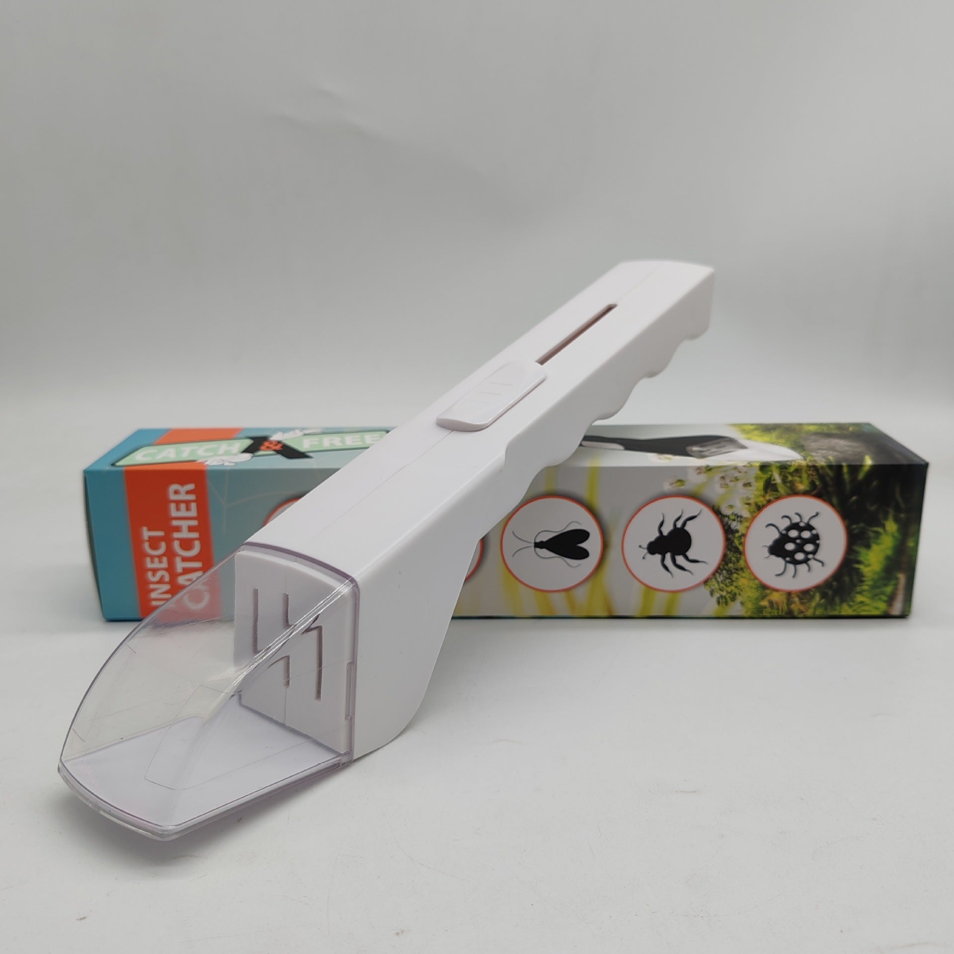 Handheld Insect Catcher Trap with Magnifying Lens