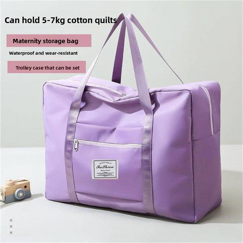 Handheld large-capacity single-shoulder bag