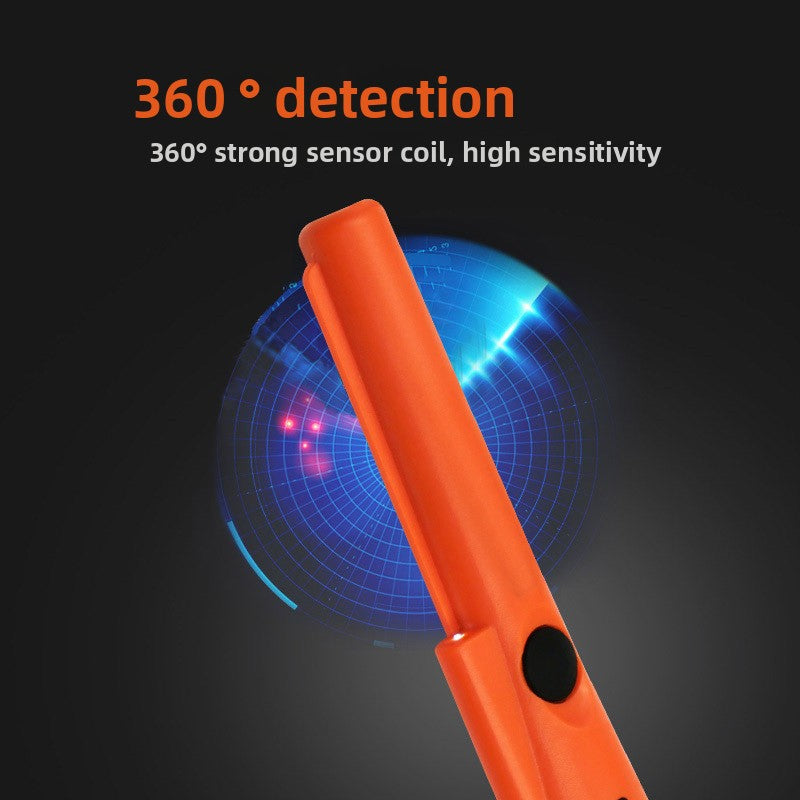 Handheld Metal Detector with 360-Degree Scanning
