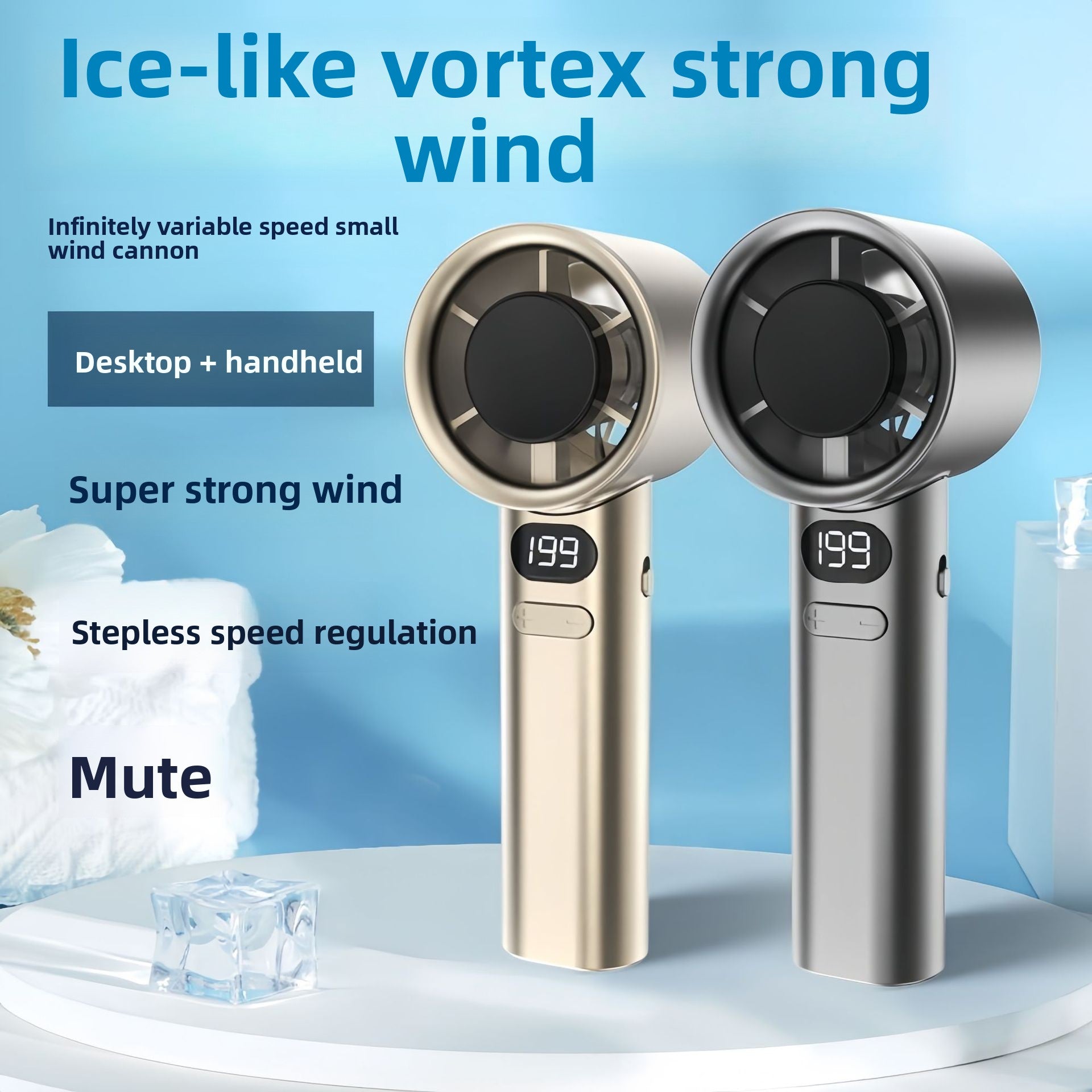 Handheld mini fan