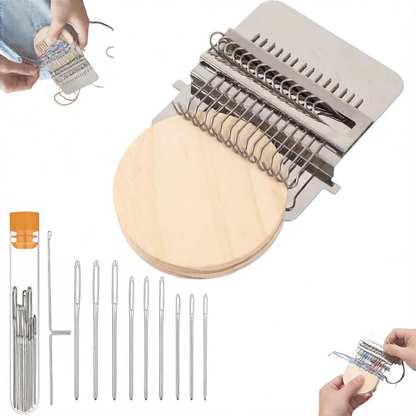 Handheld Mini Knitting Machine DIY Craft Tool