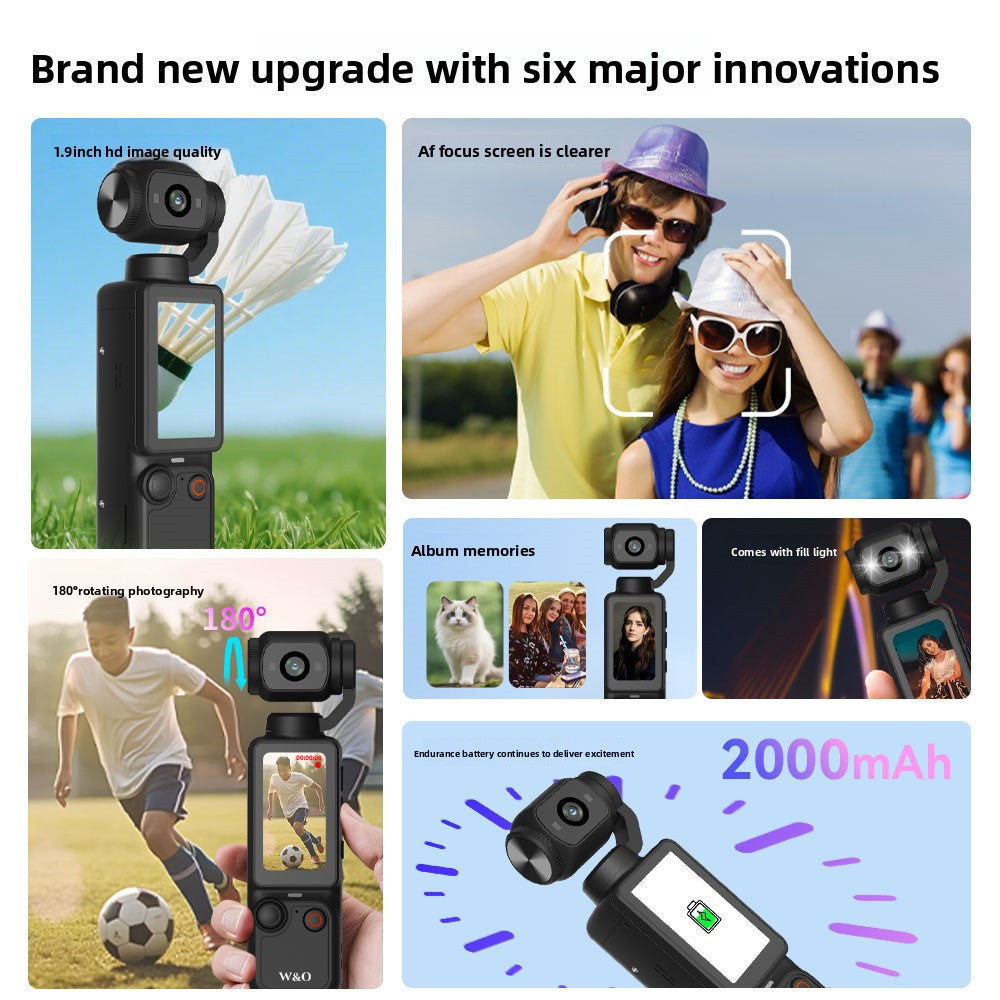 Handheld outdoor sports camera