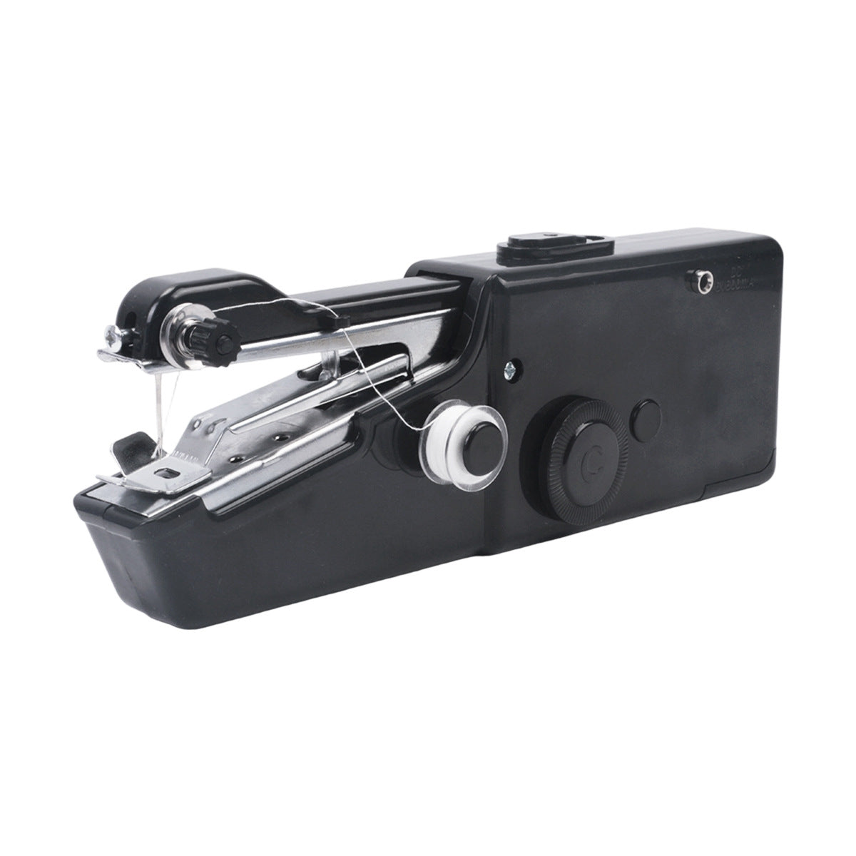 Handheld portable sewing machine