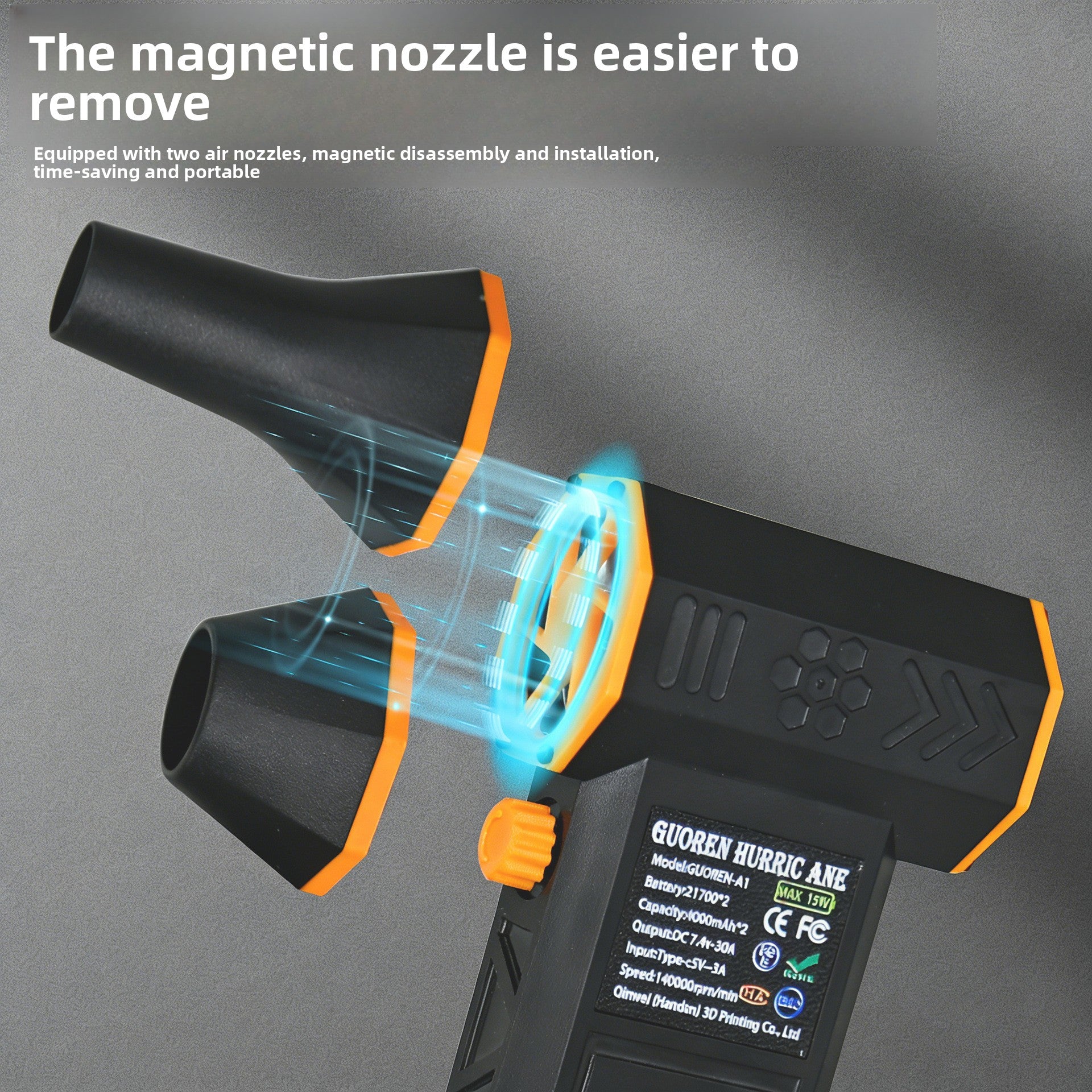 Handheld powerful hair dryer