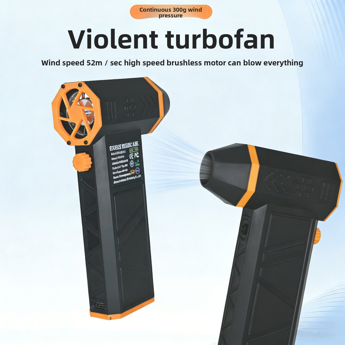 Handheld powerful hair dryer