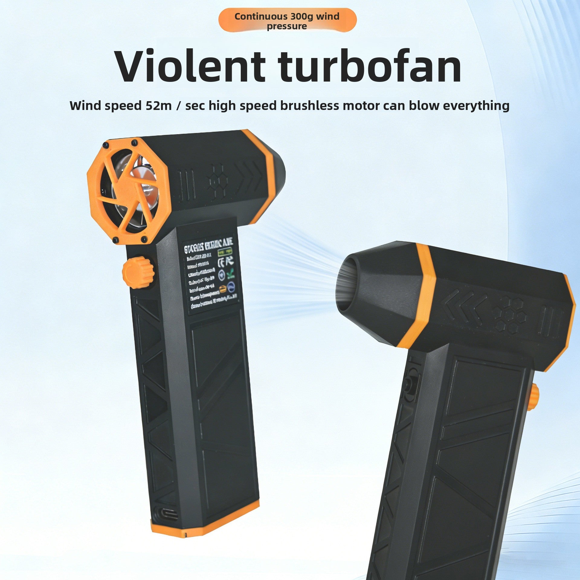 Handheld powerful hair dryer