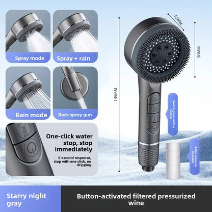 Handheld Pressurized Shower Head