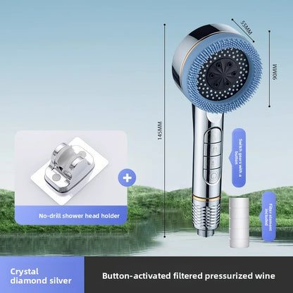 Handheld Pressurized Shower Head