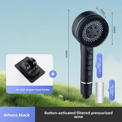 Handheld Pressurized Shower Head