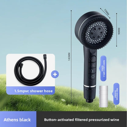 Handheld Pressurized Shower Head
