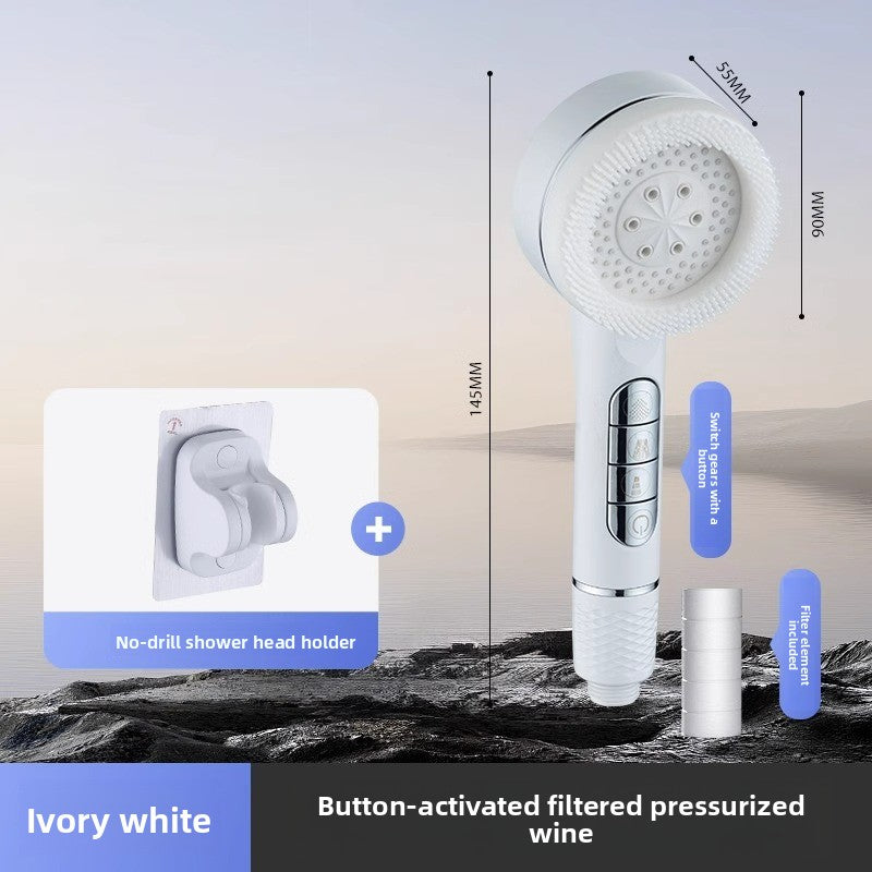 Handheld Pressurized Shower Head