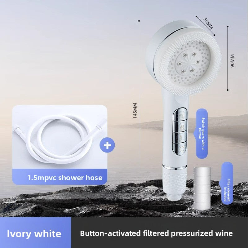 Handheld Pressurized Shower Head