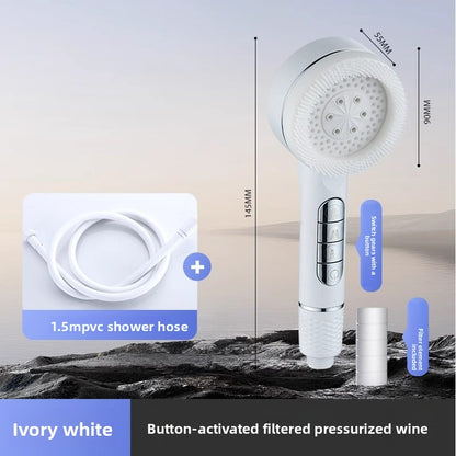 Handheld Pressurized Shower Head