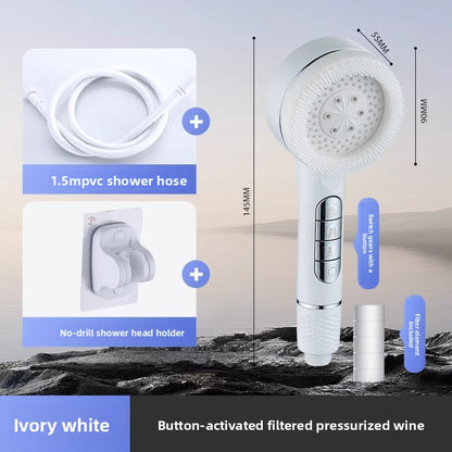 Handheld Pressurized Shower Head