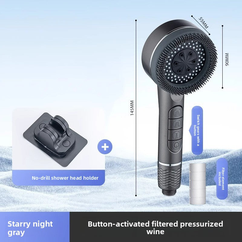 Handheld Pressurized Shower Head