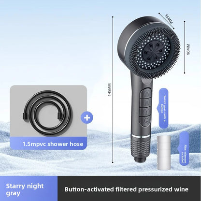 Handheld Pressurized Shower Head