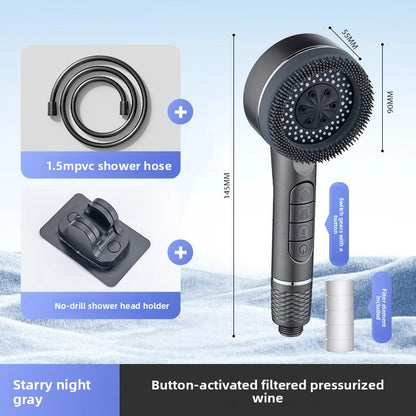 Handheld Pressurized Shower Head