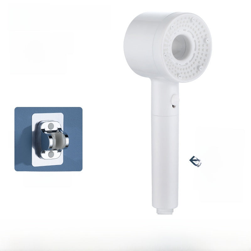 Handheld Pressurized Shower Head with Filter