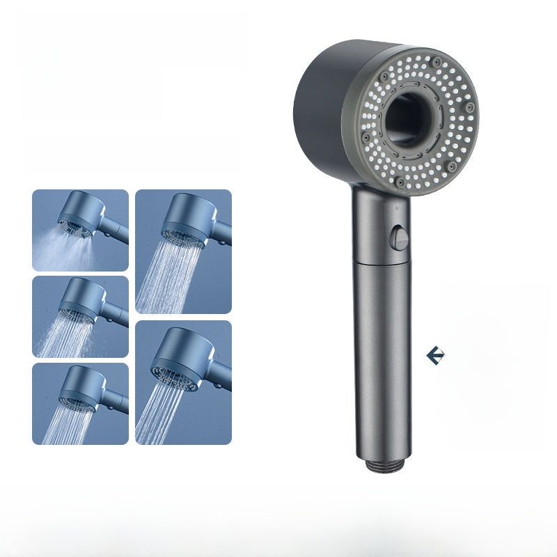 Handheld Pressurized Shower Head with Filter