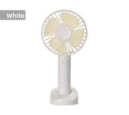 Handheld rechargeable electric fan