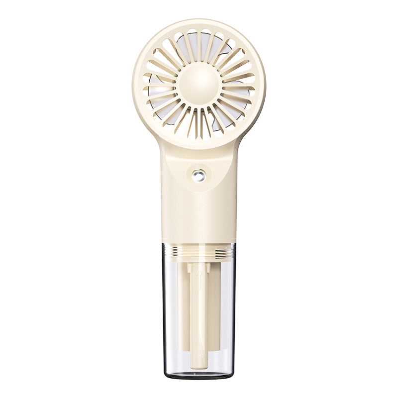Handheld Rechargeable Spray Fan with 4 Speeds
