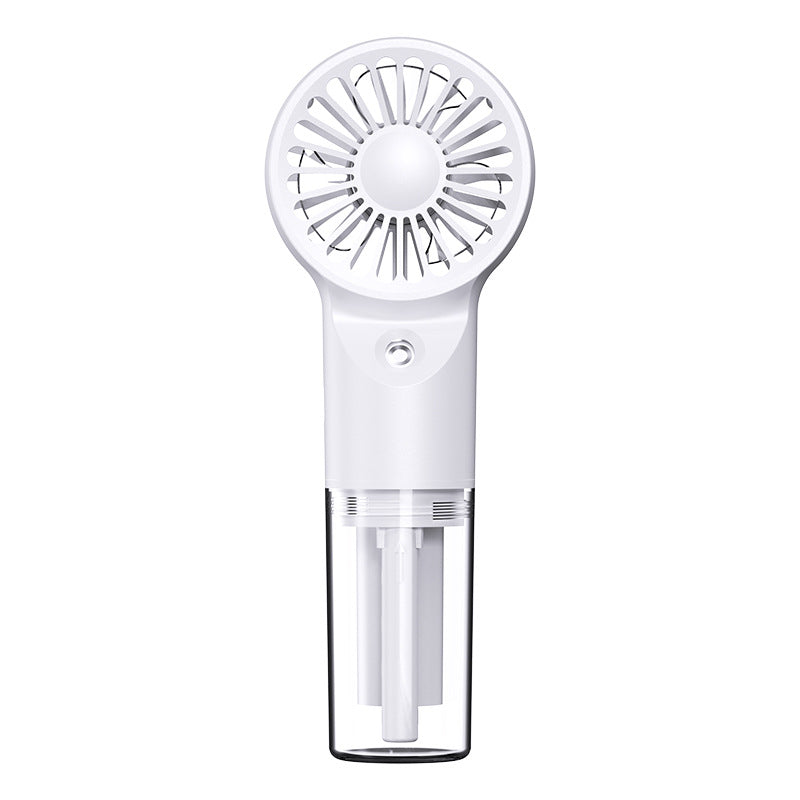Handheld Rechargeable Spray Fan with 4 Speeds