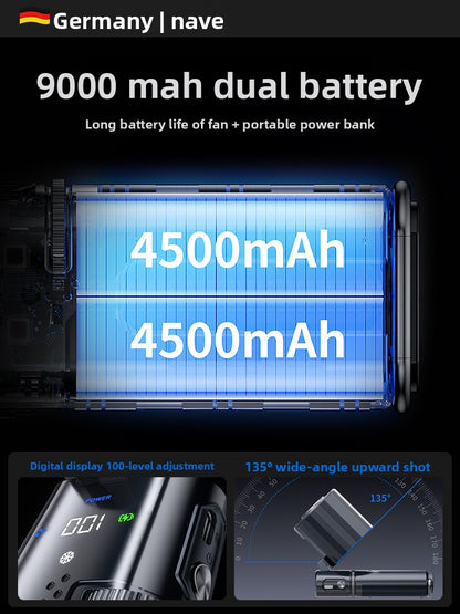 Handheld Semiconductor Cooling Fan