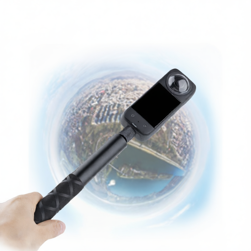Handheld Shooting Bracket for Insta360 and DJI Osmo Action Cameras